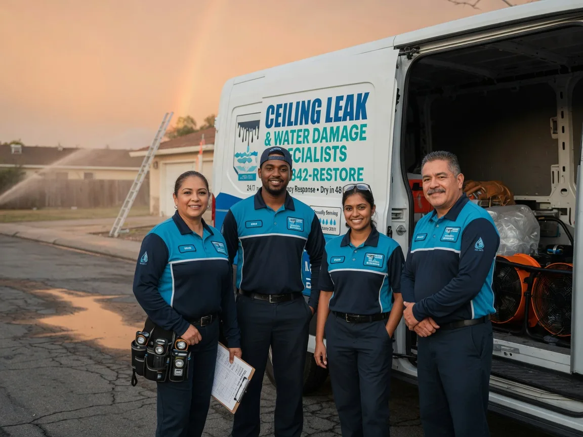Ceiling Leak Cleanup company in Driver, AR