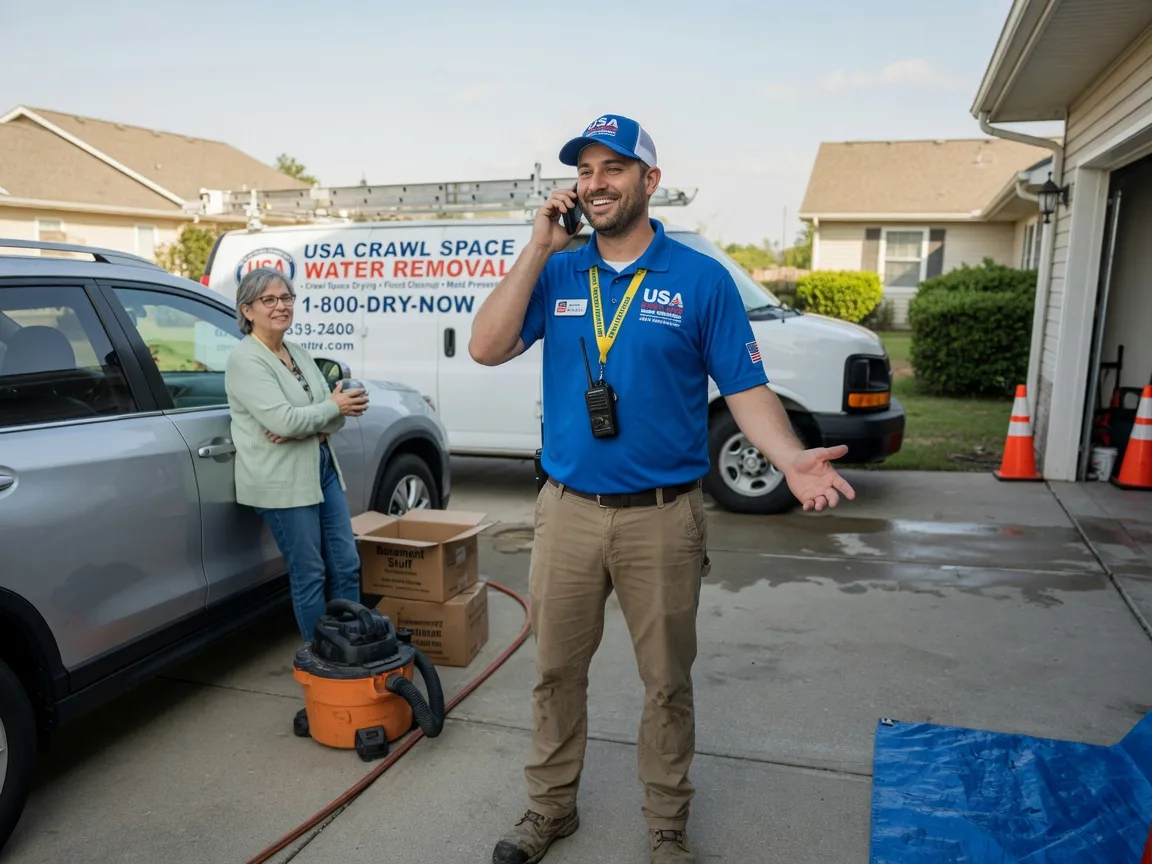 Crawl Space Water Removal Driver, AR FAQs